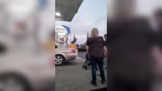 Gas Station Fight