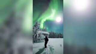 The Northern lights, Ranua - Finland