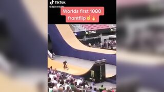 World's first 1080 front flip!