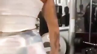 To use the leg machine for arm curls