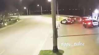 Florida man crashes into pole