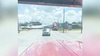 Truck Driver Didn't See The Train Coming