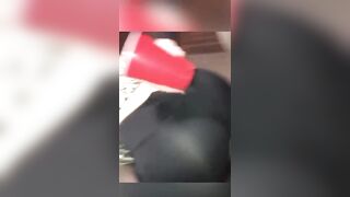 Big butt flip cup