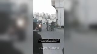 IDF brutally assaults cripple