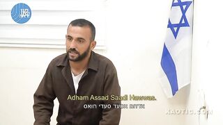 interrogation of captured Hamas member + video shows how he and others kidnapped Israelis