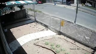 Innocent Biker Beaten During Money Bag Theft