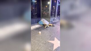 Homeless Hollywood BLVD Love