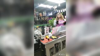 Racist Karen Enters The Smoke Shop