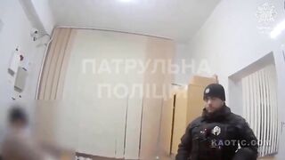 Ukrainian Police Station Attacked By Russian Suicide Drone