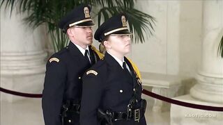 Honor guard collapses while guarding casket of former Supreme Court Justice Sandra Day O'Connor