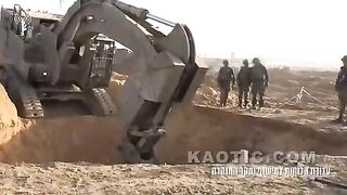 IDF uncovering one of the biggest Hamas tunnel they found.