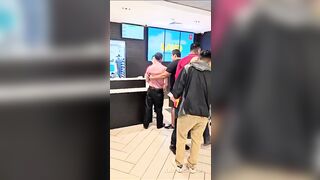 Fight at McDonalds in Costa Rica