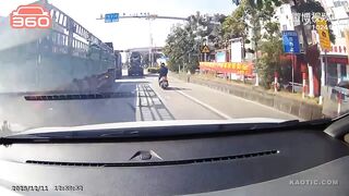 Take A Guess What's About To Happen To This Biker