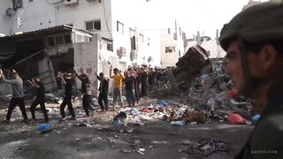 Another Mass surrender video shows Hamas members surrendering from Hospital ground.