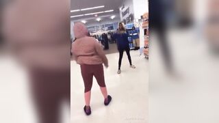 Walmart Fight with Pepper Spray