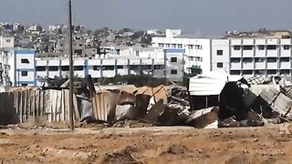 Hamas compound got destroyed