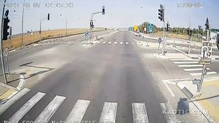Dash cam footage from the aftermath of the Hamas massacre on October 7.