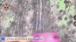 58 The RSPN eliminates the militants of the Armed Forces of Ukraine by dropping ammunition from drones on their positions