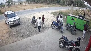 Careless Cyclist Destroyed By The Bus In India