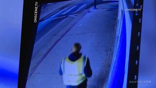 LAPD cruiser crash into pedestrian in South LA