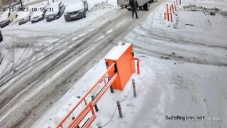 78YO Man Ran Over By Reversing truck