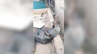 Creepy Footage Of A Man Killed By Sudanese Army Sniper