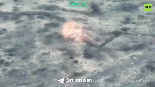 Allahu Akbar! Direct hit by drone, Ukrainians