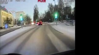 Finnish Cop Speeding To Stabbing Scene Runs Over Woman Wearing Headphones