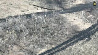 Drone Footage From The Ukrainan Battlefield