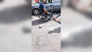 Thief Disarmed, Clubbed By Good Samaritans In South Africa