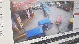 Box Truck Crushing Pedestrians After Pedal Error In Peru