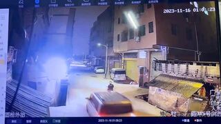 Scooter Ride Gets into 1-In-A-Million Accident