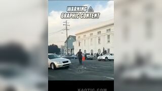 Human tries to stop drifters. Beaten up by subhumans(repost)