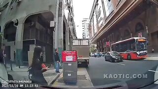 Chinese Pedestrian  vs Vehicle