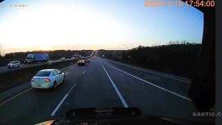 Trucker Knocks Driver Out In Road Rage Incident