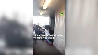 NYPD Cop Savagely Attacked Over Request To Stop Smoking