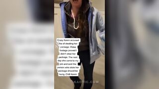 Angry Karen Accuses Amazon Driver of Stealing her Jewelry