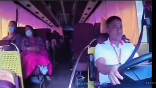 Fucking Ruthless: Hitman Caps Sleeping Couple On Bus