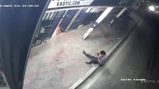 Young man run over in Ocosingo / Mexico