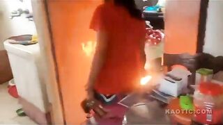 Woman Sets Father-in-law on Fire in India