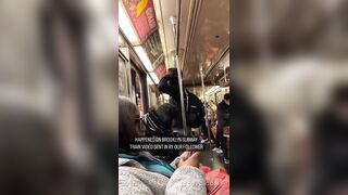 NYC Subway: A visibly Jewish man is being spit on and punched. nobody cares