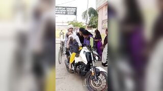 Sad: Man Forced to Carry Dead Sister on Bike Due To Lack of Ambulance In India