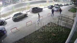 Girl Gets Knocked Out Following Dispute In Russia