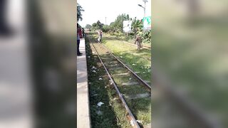 Old Man Never Saw The Train Coming