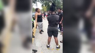 Adults, Teens Fight Near The School In Florida