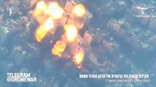 Compilation of IDF strikes in Gaza