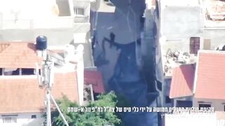 War Zone Footage: Drone Successfully Ends Hamas Fighters