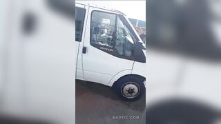 Gypsy Thieves Get Caught Stealing, Get Van Flipped By Tractor