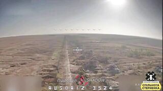 FPV drones hunting down soldiers