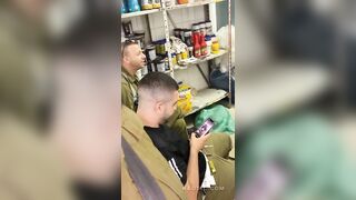 Israeli Soldiers Mocking 3 Arrested Palestinian Workers From Gaza